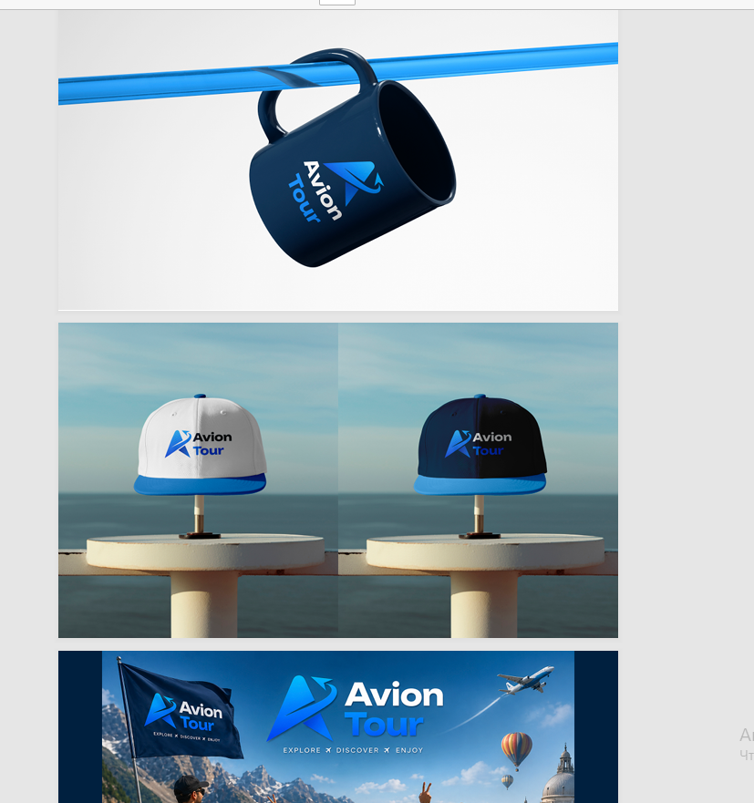 Avion Tour merchandise